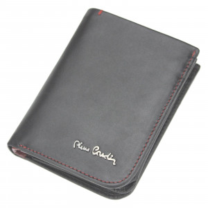 Pánska kožená peňaženka Pierre Cardin Viktor - čierno-červená