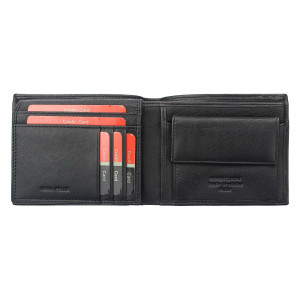 Pánska kožená peňaženka Pierre Cardin Oddfrid - čierna
