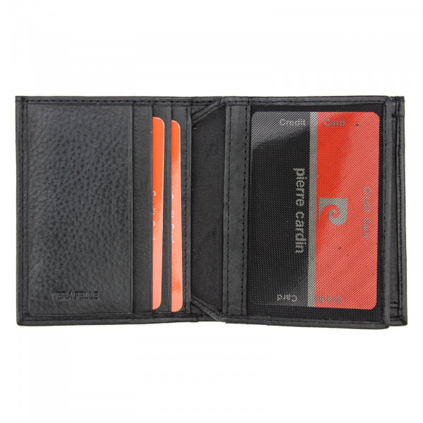 Pánska kožená peňaženka Pierre Cardin Ingvild - čierna
