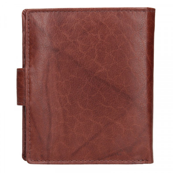 Pánska kožená peňaženka Lagen Katini - hnedá