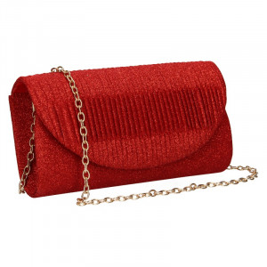 Dámska listová kabelka Michelle Moon Rosana - červená
