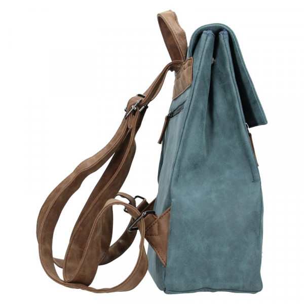 Moderný dámsky batoh Beagles - modrá