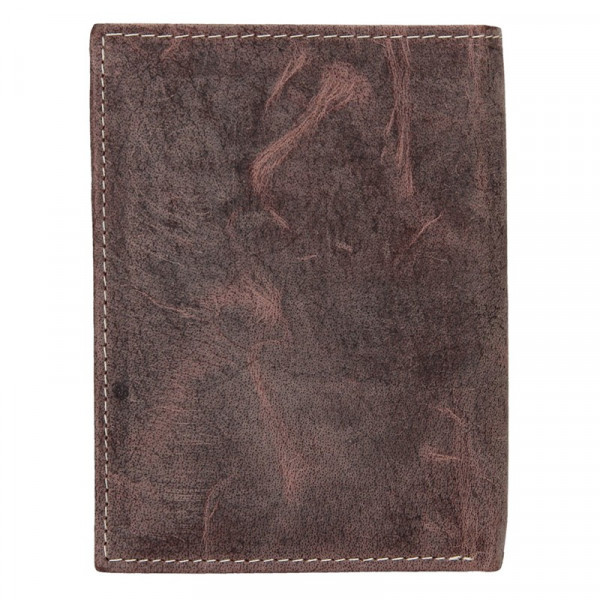 Pánska kožená peňaženka Wild Buffalo Tomas - hnedá