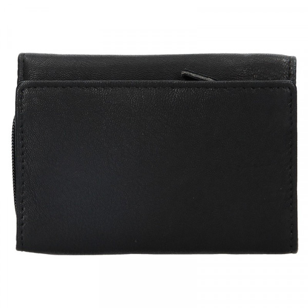 Dámska kožená peňaženka Lagen Leonas - čierna