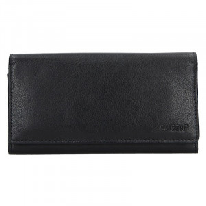 Dámska kožená peňaženka Lagen Zinna - čierná