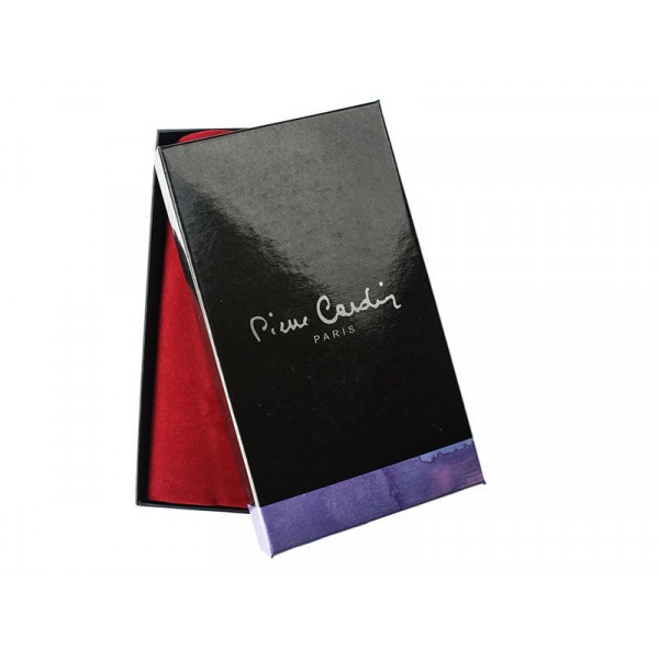 Dámska kožená peňaženka Pierre Cardin Alenas - tmavo červená