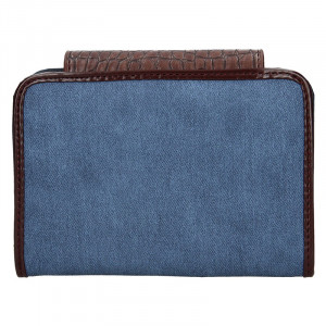 Dámska peňaženka Doca 64916 - modro-hnedá