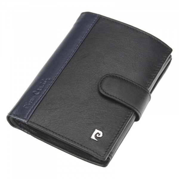 Pánska kožená peňaženka Pierre Cardin Ferenca - modro-čierná