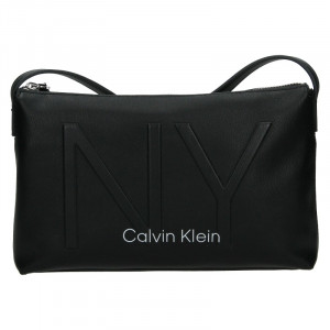 Dámska crossbody kabelka Calvin Klein Petrona - čierná