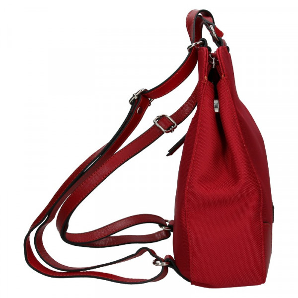 Dámska batôžky kabelka Katana Oleana - červená