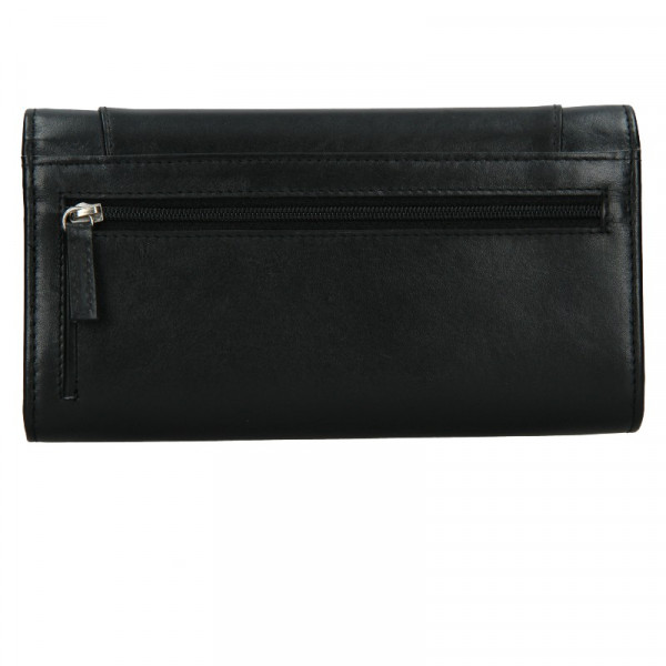Dámska kožená peňaženka Lagen Barbora - čierna