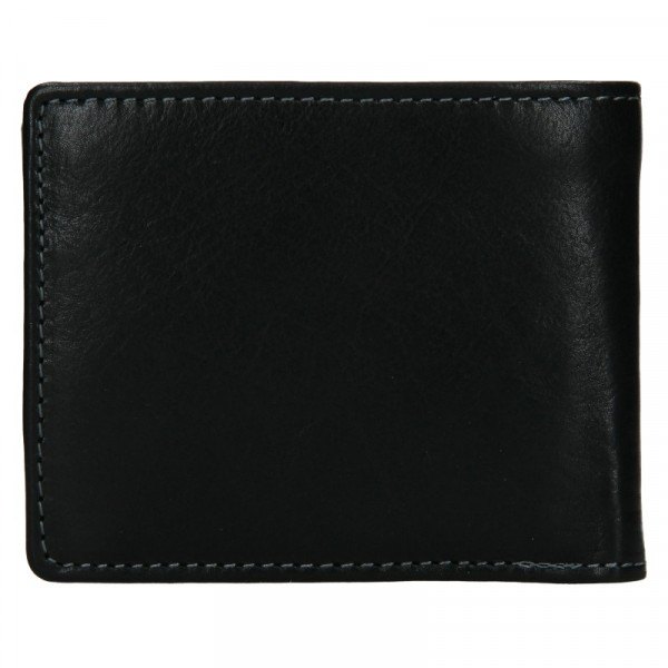 Pánska kožená peňaženka Lagen Palleto - čierna