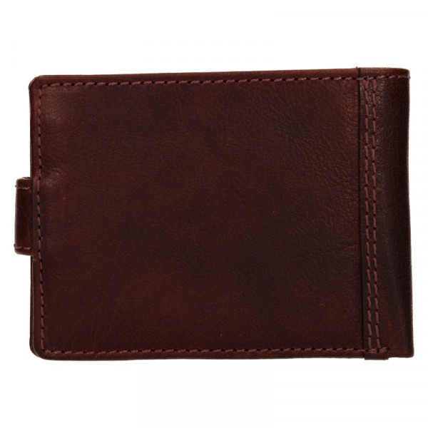 Pánska kožená peňaženka Lagen Prean - svetlo hnedá