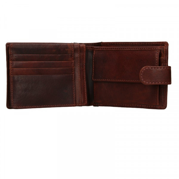 Pánska kožená peňaženka Lagen Prean - svetlo hnedá