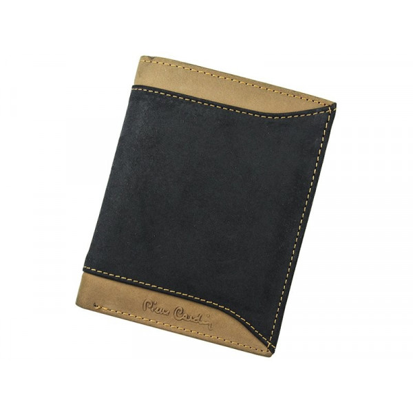 ánska kožená peňaženka Pierre Cardin Joe - čierno-červená