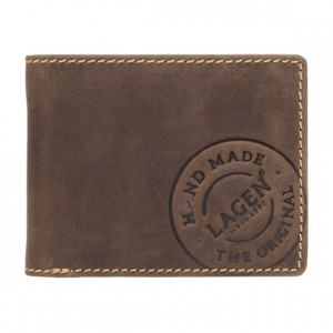Pánska kožená peňaženka Lagen Theodor - hnedá