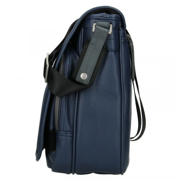 Pánska taška cez rameno Bugatti Moto DM - modrá