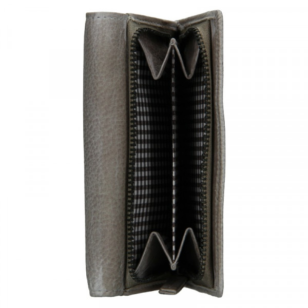 Dámska kožená peňaženka Lagen Denisa - taupe
