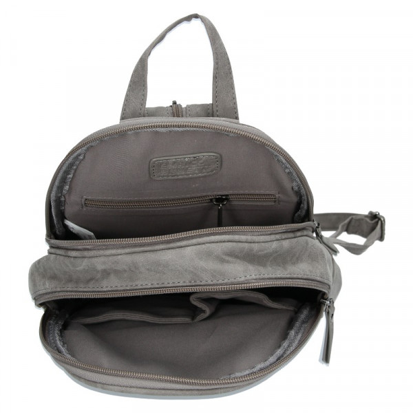 Moderní dámský batoh Enrico Benetti Zelda - šedá