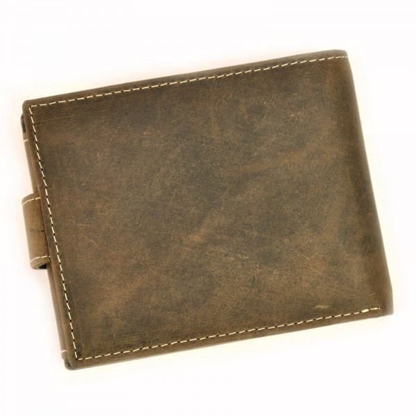 Pánska kožená peňaženka Wild Buffalo Pedros - hnedá