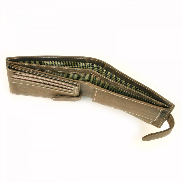 Pánska kožená peňaženka Wild Buffalo Pedros - hnedá