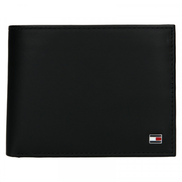 Pánska kožená peňaženka Tommy Hilfiger Nestor - čierna