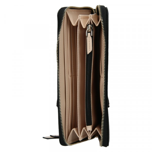Dámska peňaženka Calvin Klein Wall - tmavo hnedá
