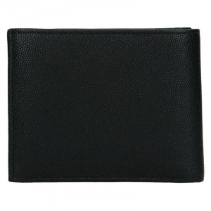 Pánska kožená peňaženka Calvin Klein Brack - čierna