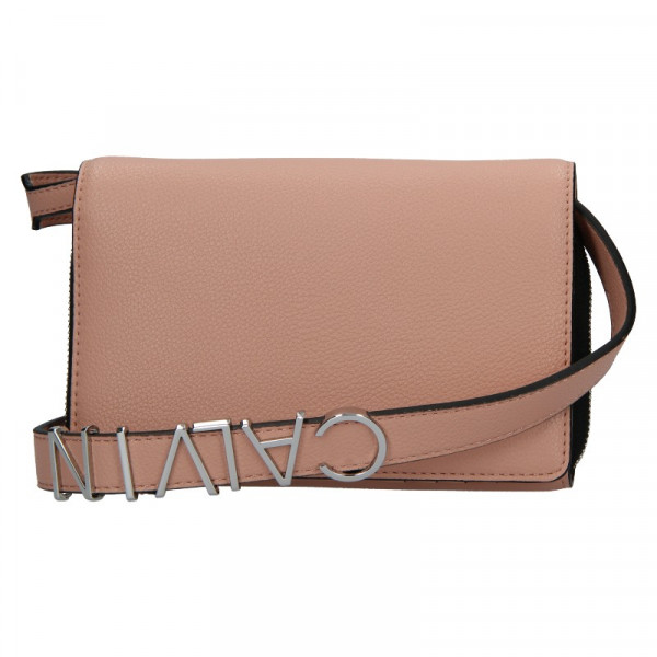 Dámska peňaženka-kabelka Calvin Klein Minies - ružová