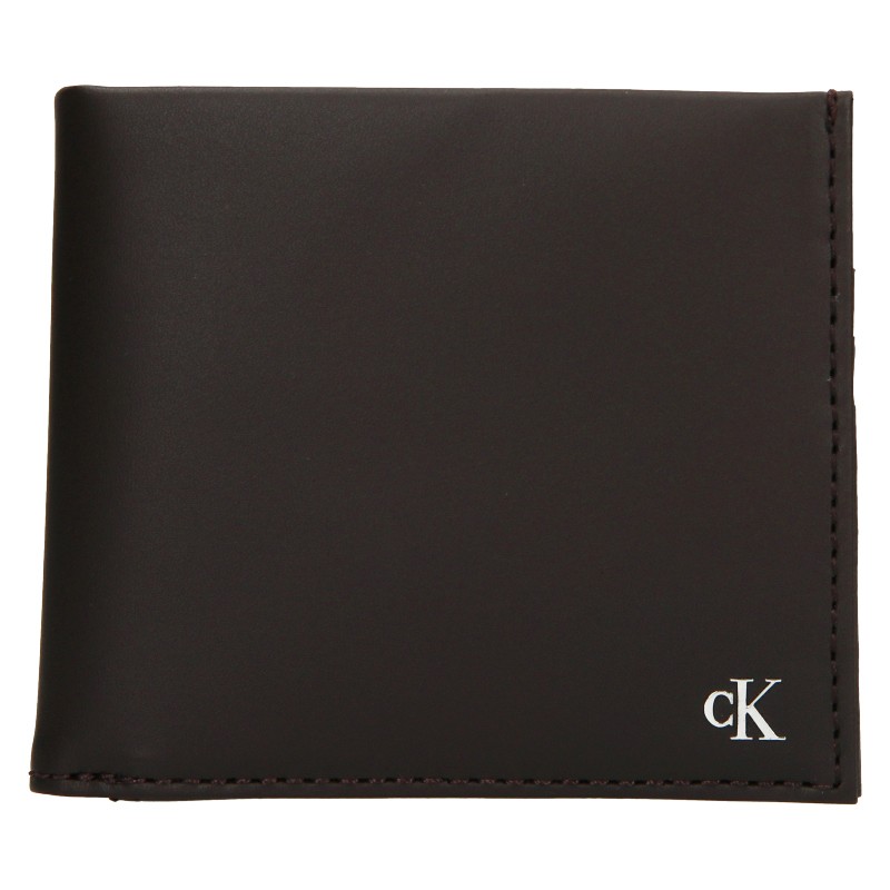 Pánska kožená peňaženka Calvin Klein Bill - hnedá.