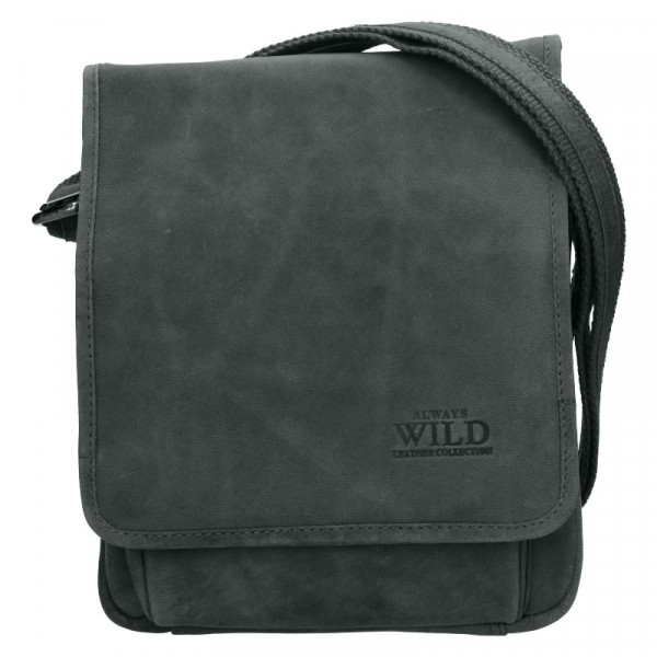 Pánská taška přes rameno Always Wild Fabio - čierna