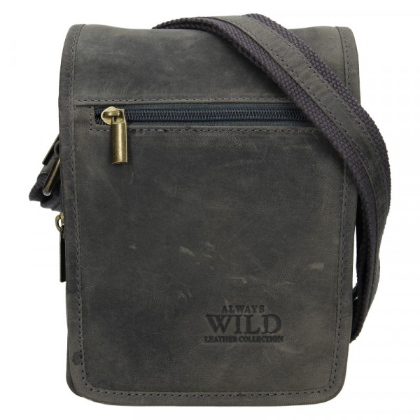Pánska taška cez rameno Always Wild Vilden - šedá