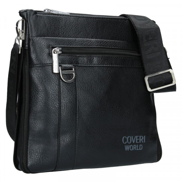 Pánska taška cez rameno Cover World Tom - čierna