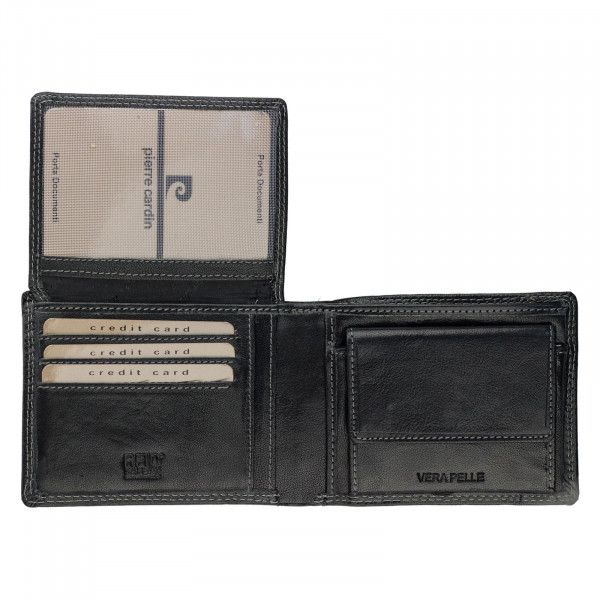 Pánska kožená peňaženka Pierre Cardin Radovan - tmavo hnedá