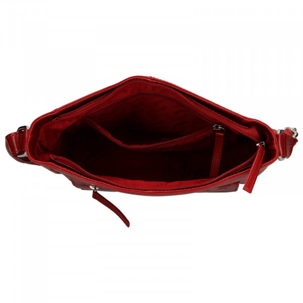 Dámska crosbody kabelka Lagen Esmé - červená
