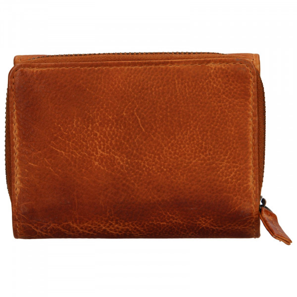 Dámska kožená peňaženka Lagen Norra - hnedá