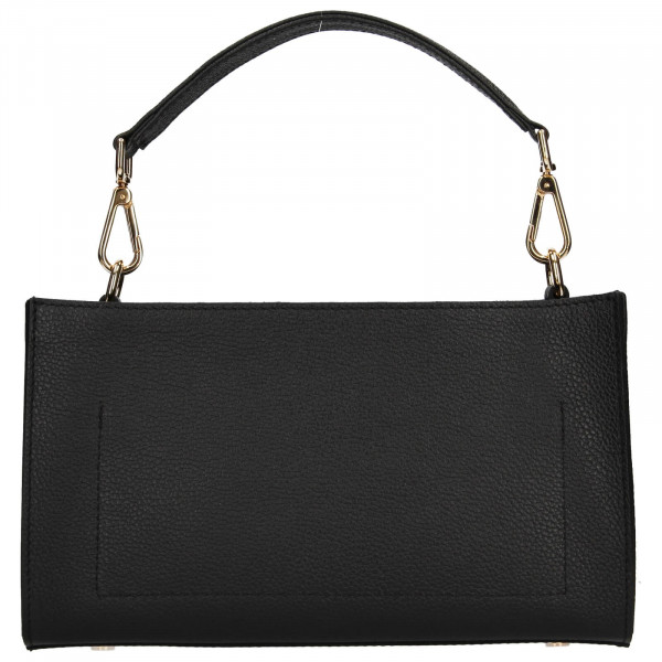 Dámska kožená kabelka Facebag Bety - čierna
