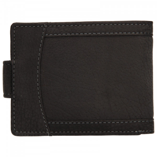 Pánska kožená peňaženka Lagen Jack - čierna