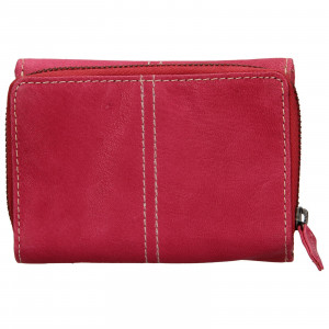 Dámska kožená peňaženka Lagen Katie - ružová