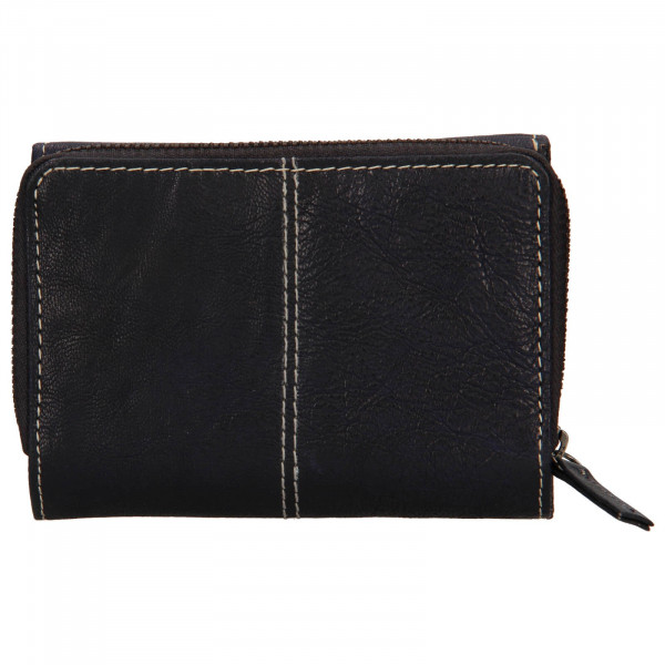 Dámska kožená peňaženka Lagen Katie - modrá