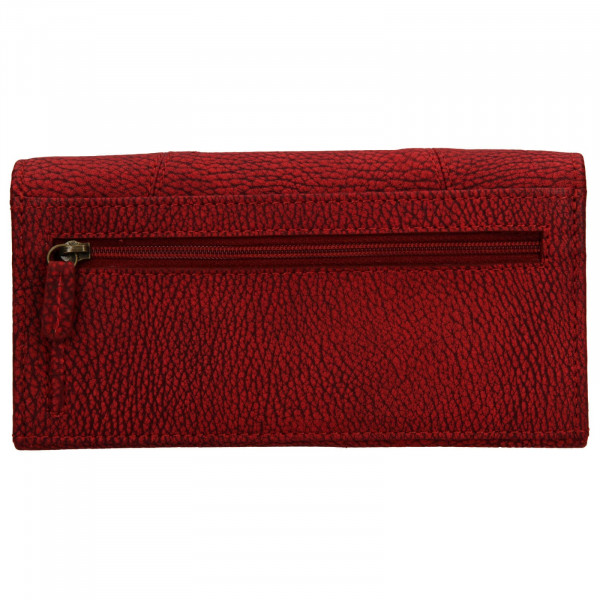 Dámska kožená peňaženka Lagen Britta - červená