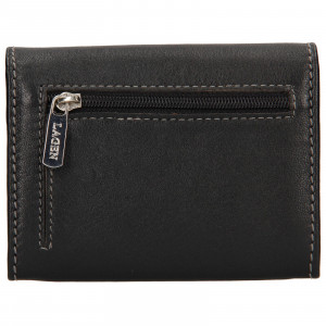 Pánska kožená peňaženka Lagen Robin - čierna