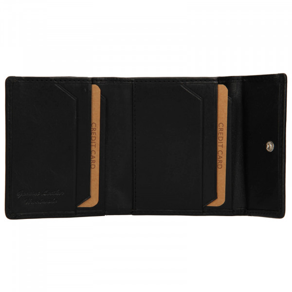 Dámska kožená peňaženka Lagen Aneta - čierna