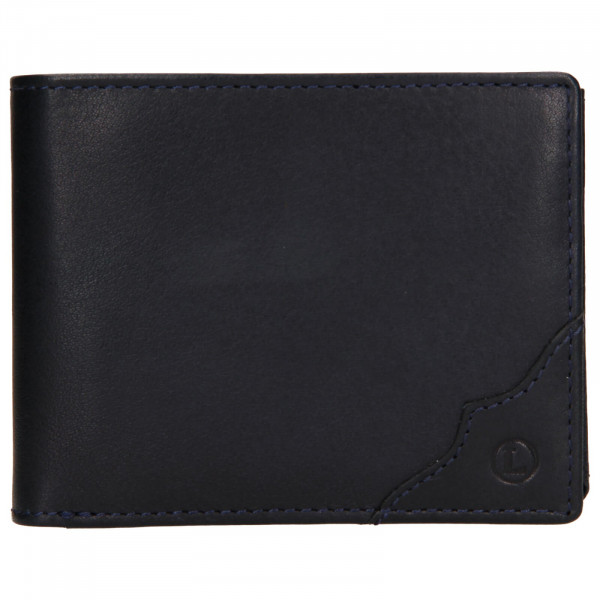 Pánska kožená peňaženka Lagen Milan - modrá