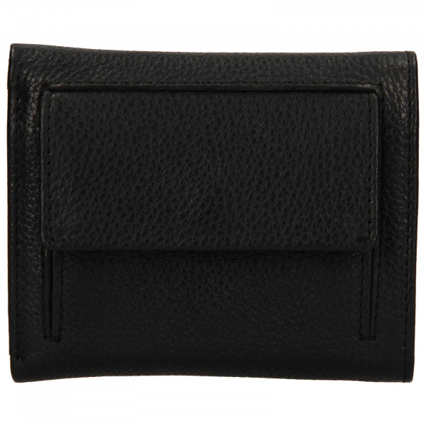 Dámska kožená peňaženka Lagen Lucie - čierna