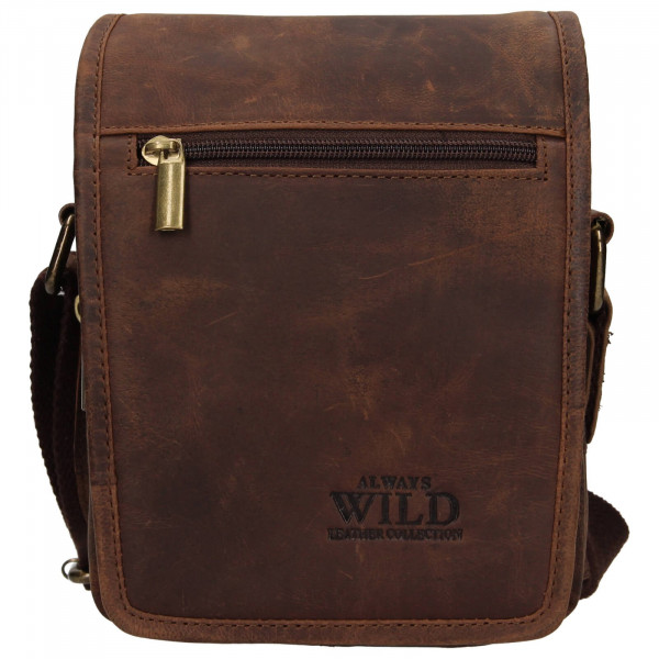 Pánska taška cez rameno Always Wild Vilden - hnedá