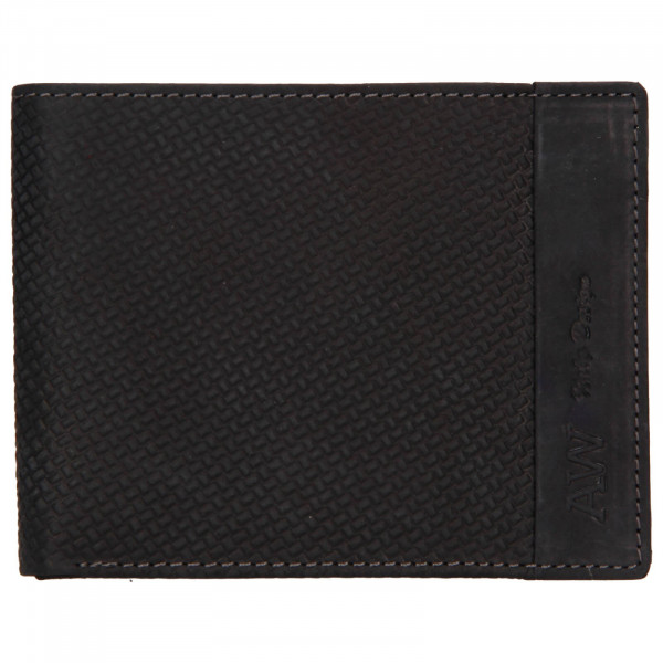 Pánska kožená peňaženka Always Wild Simmon - čierna