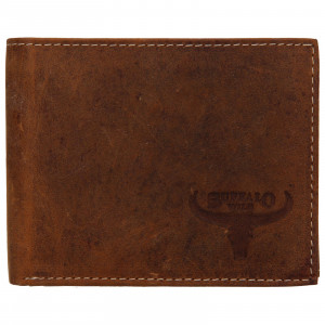 Pánska kožená peňaženka Wild Buffalo Tommy - svetlo hnedá