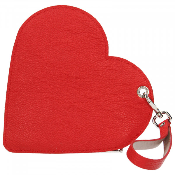 Trendy kožené psaníčko Facebag Love - červená