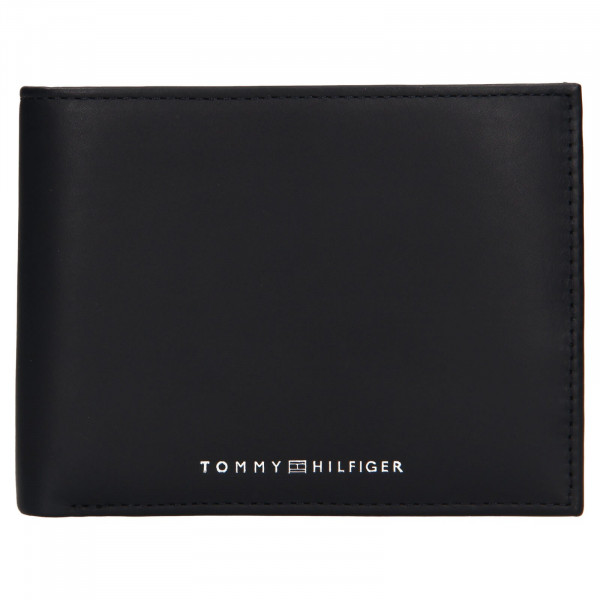 Pánska kožená peňaženka Tommy Hilfiger Pierro - čierna